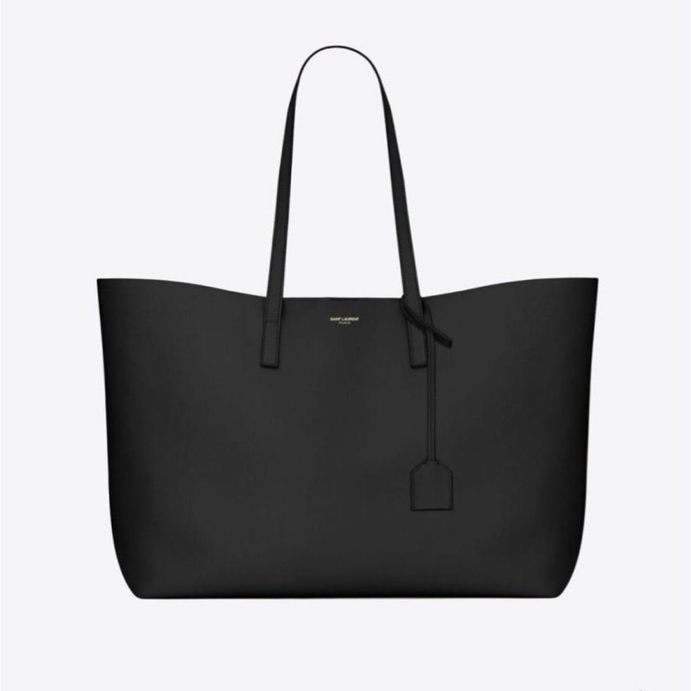 Saint Laurent Elegant Black Tote and Wallet - Picture 5 of 8